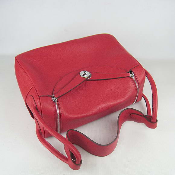 High Quality Replica Hermes Lindy 34CM Shoulder Bag Red - Click Image to Close